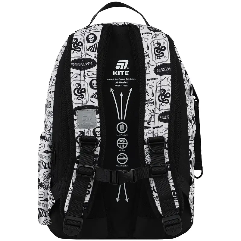 Рюкзак для старшей школы Kite Education teens 949M HP Черно-белый (HP26-949M) - фото 6
