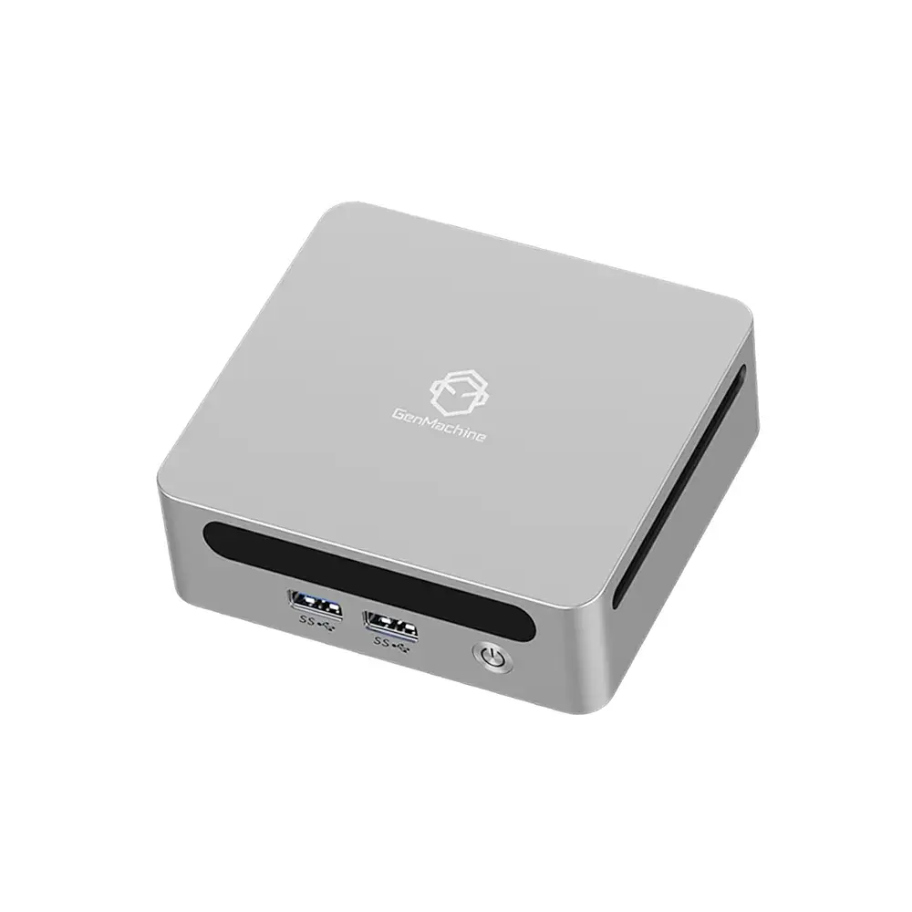 Міні-Пк GenMachine Ren Pro 6000 Ryzen 7 6800H RAM 32GB SSD 512GB LAN Wi-Fi Bluetooth Windows 11 Pro Без ключа Cірий (2231)