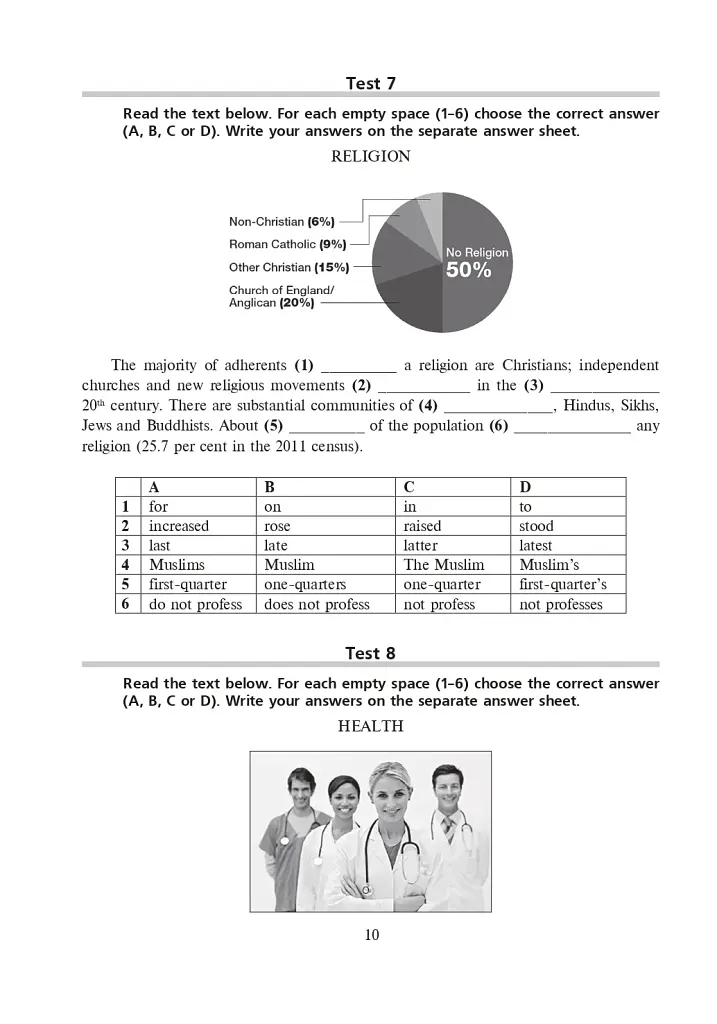 English Exam Focus. Tests. Підготовка до ЗНО - фото 9