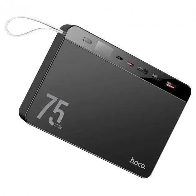 Внешний аккумулятор Hoco J94 Overlord 75000 mAh 22.5вт - фото 6