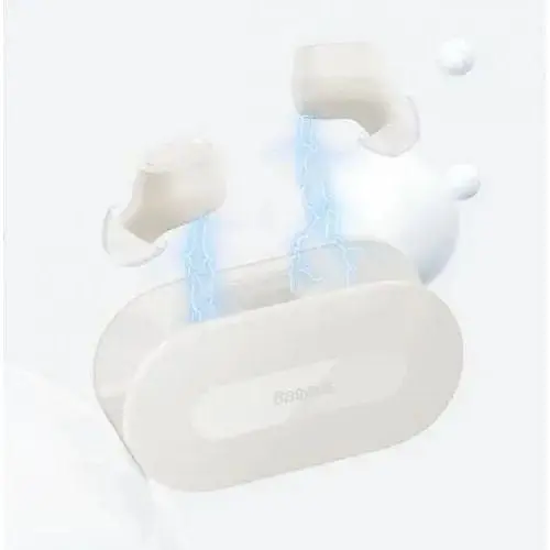 Наушники беспроводные TWS Baseus Bowie EZ10 белые (A00054300226-Z1) - фото 4