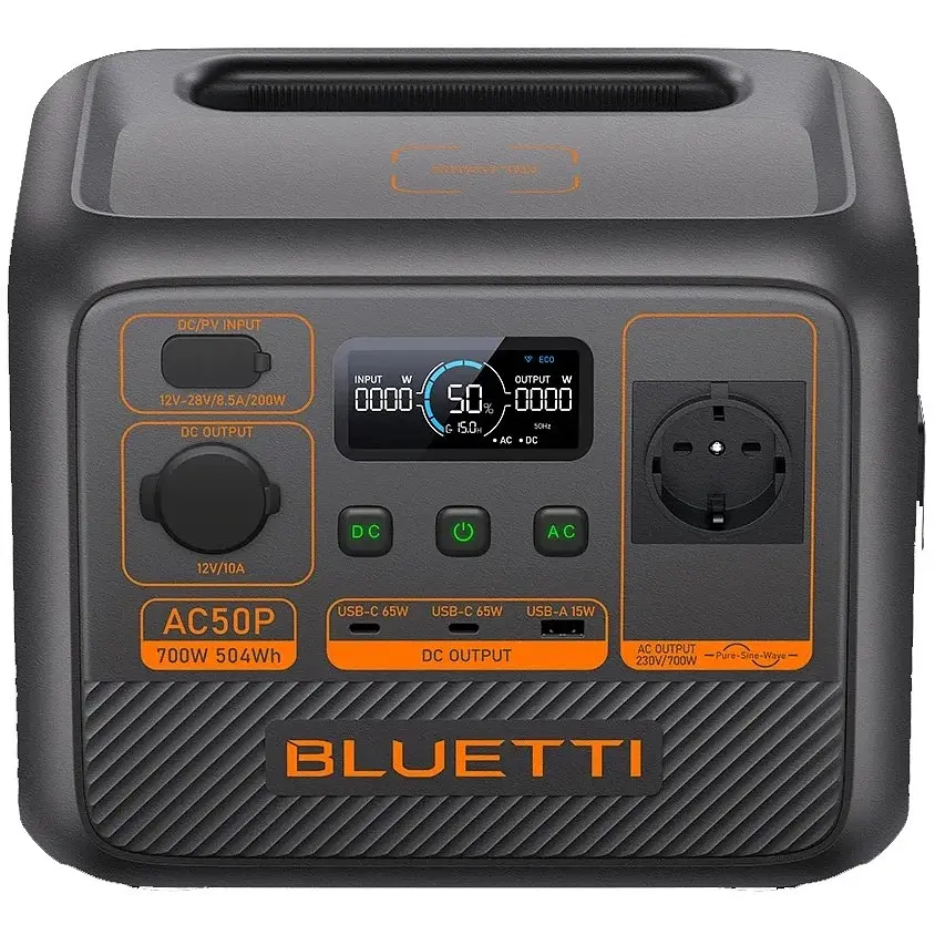 Зарядна станція Bluetti AC50P, 504Wh, 700W, LiFePO4_OEM - фото 2