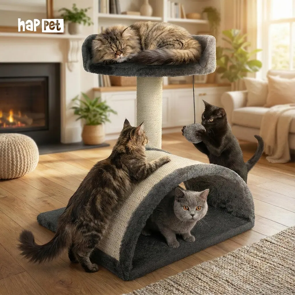 Happet Кігтеточка для котів, 42×34×34 см (CT02) - фото 5