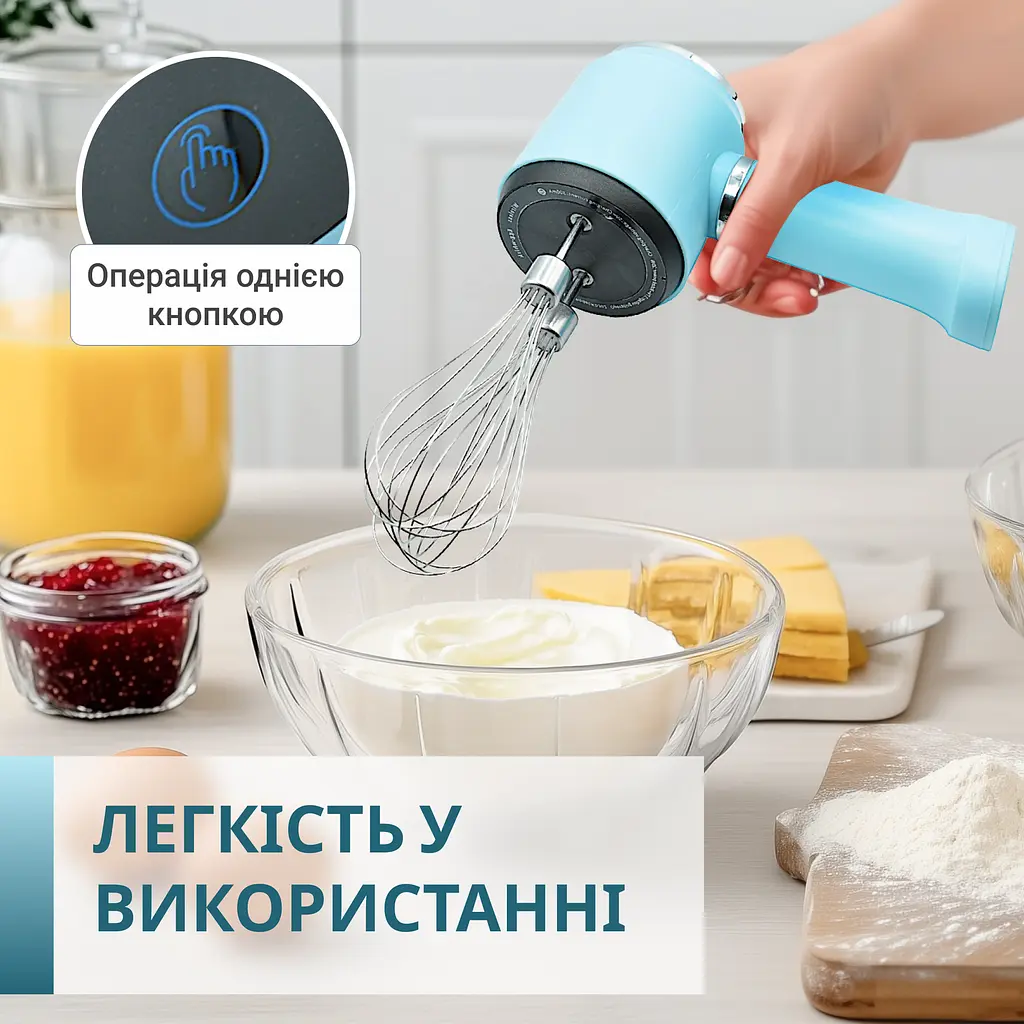 Акумуляторний USB міксер ViO K04, 20W - фото 4