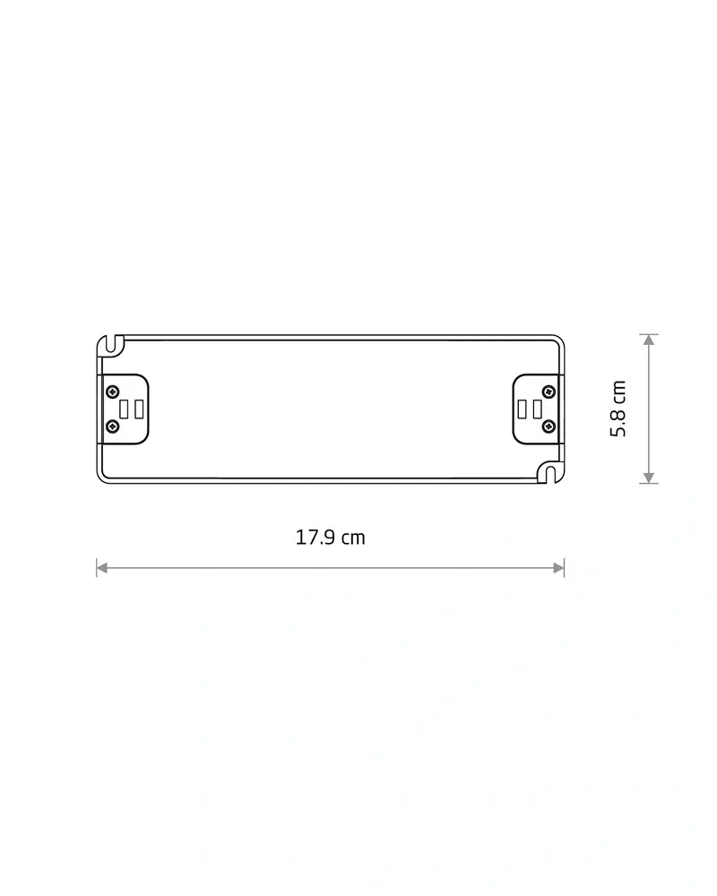 Блок живлення Nowodvorski 11874 NANO-LVM 24V 150W IP20 для трекової системи білий - фото 2