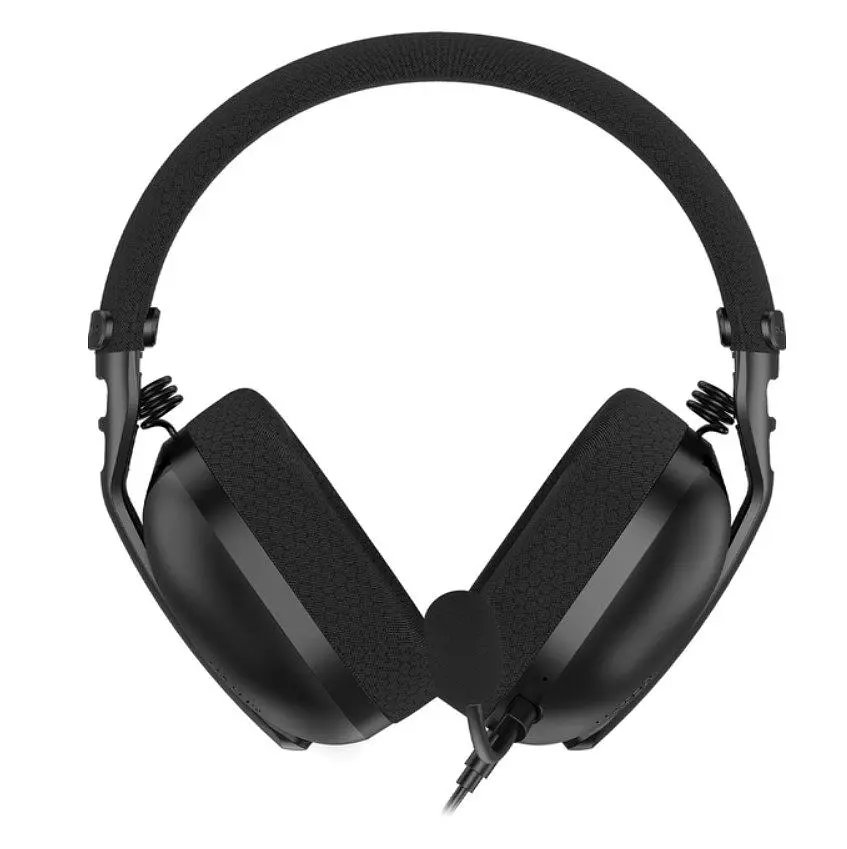 Игровые наушники с микрофоном Hator ESH-01B HYPERPUNK 3 Hi-Res Black - фото 5