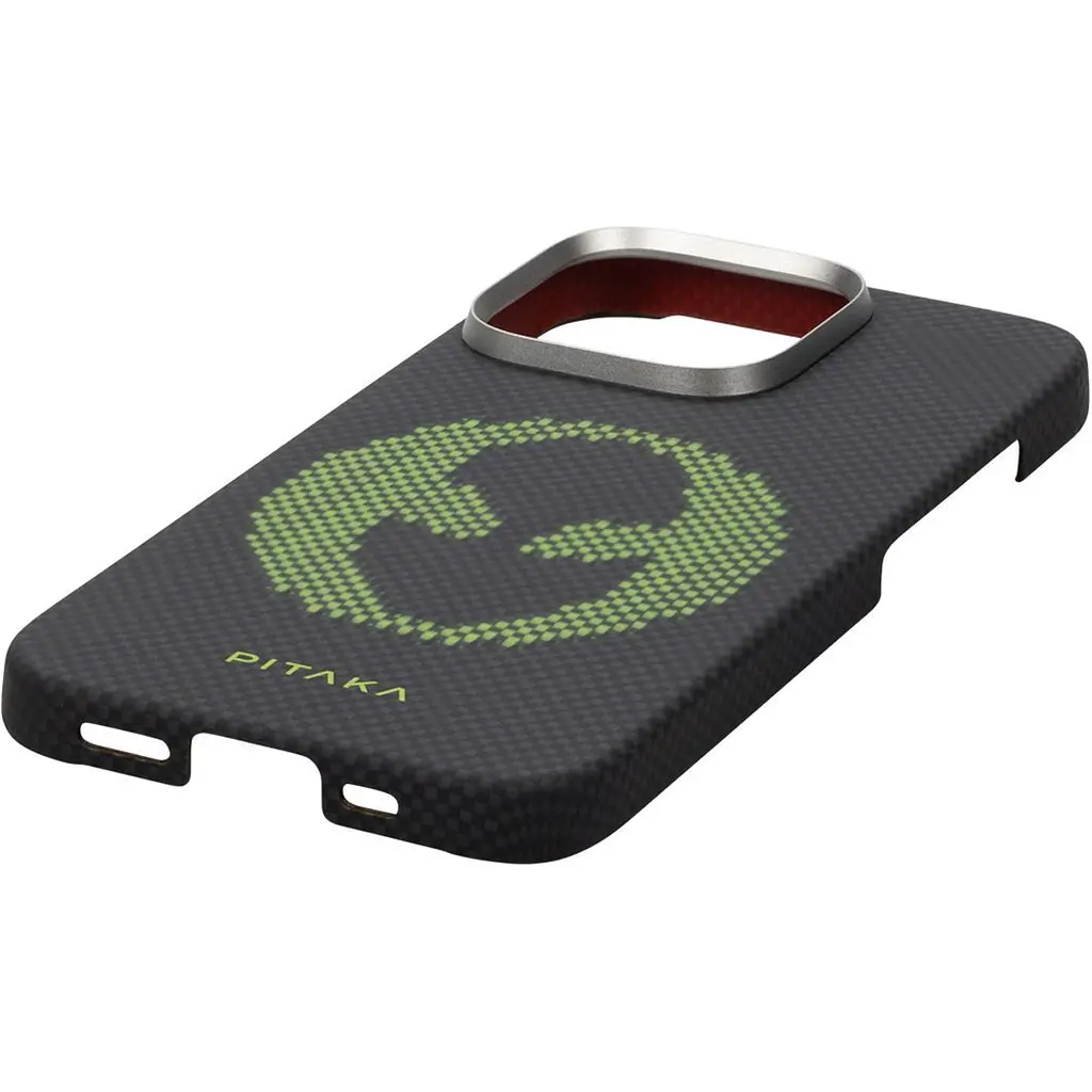 Чохол Pitaka MagEZ Tactile Woven Aries для Apple iPhone 16 Pro Alien [KI1601AL] [136820] - фото 6