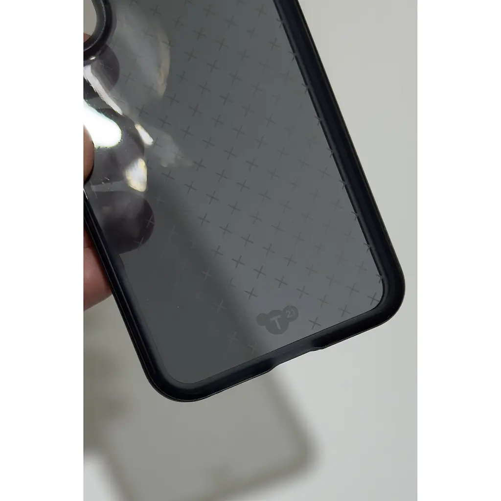 Оригинальный противоударный силиконовый чехол Tech21 Evo Check для Samsung Galaxy S24 Plus/S25 Plus (6.7") Black - фото 10