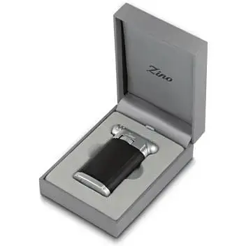 Люльковая зажигалка Zino Black chrome matt - фото 2