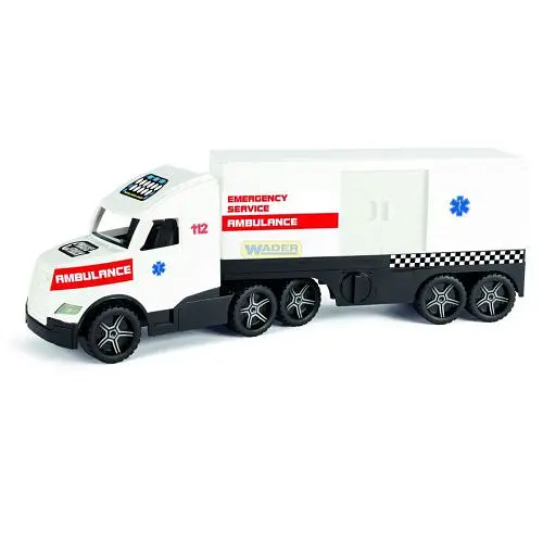 Авто Magic Truck "Швидка допомога" 36210 Wader, рухомі елементи, в коробці (5900694362109) - фото 3