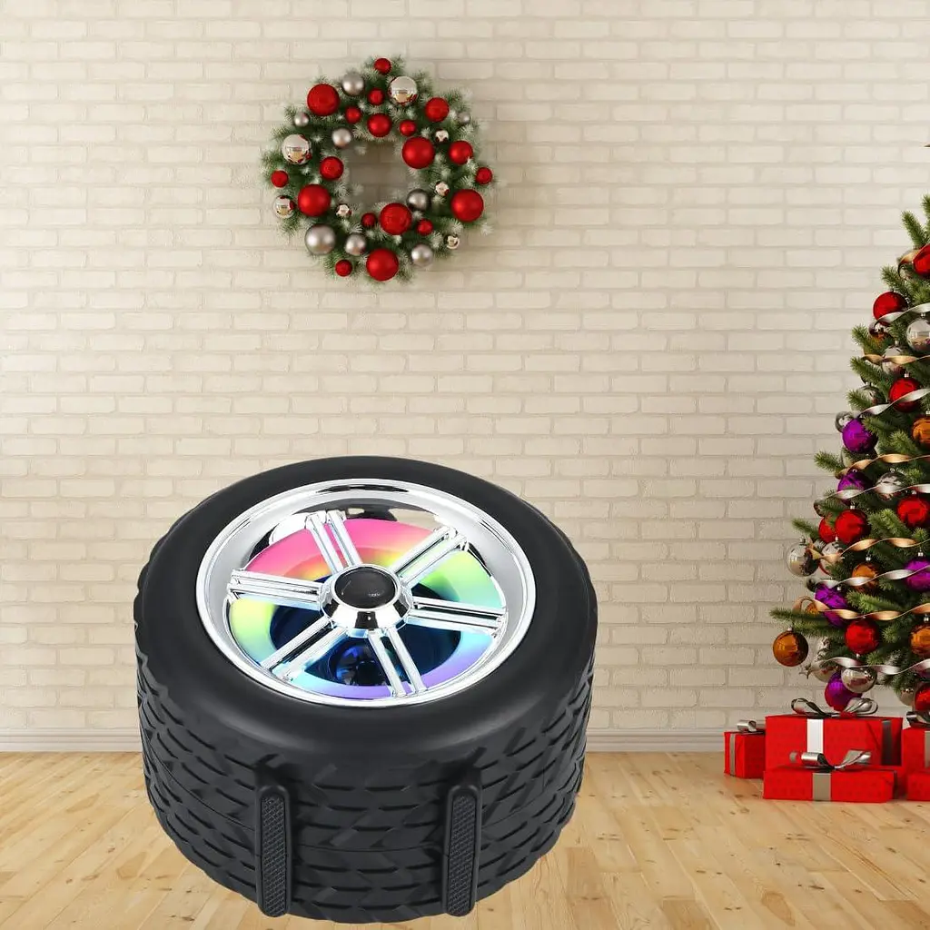 Бездротова Bluetooth колонка WSJAR L-024 портативна з RGB підсвічуванням і слотом TF - фото 5