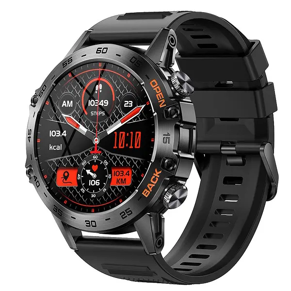 Часы Smart Delta K52 Black Rubber, 2 ремешка - фото 2