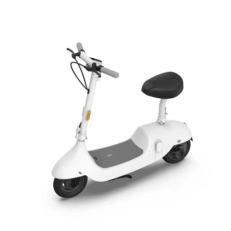 Електросамокат з сидінням OKAI Ceetle PRO EA10C White 10', 350(900)W, 25Km/h, 10.4Ah, 55Km, 20%, NFC, App.29kg (EA10C-W) - фото 4