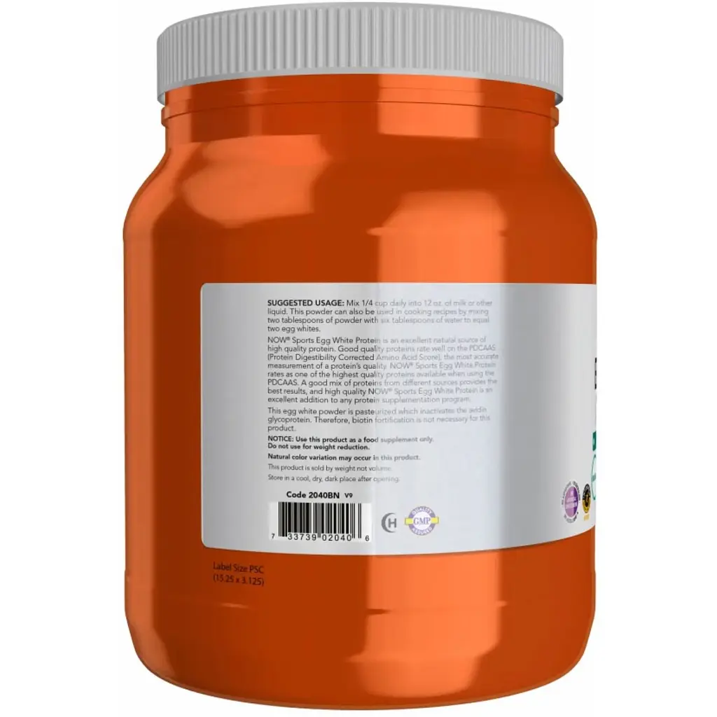 Протеїн Now Foods Egg White Powfer 2268 г - фото 3