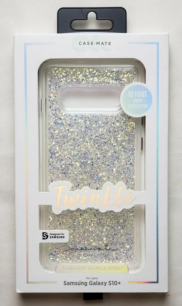 Чохол прозорий протиударний з блискітками Case-Mate Twinkle для Samsung Galaxy S10 Plus (6.4") Stardust (Зоряний пил) - фото 9