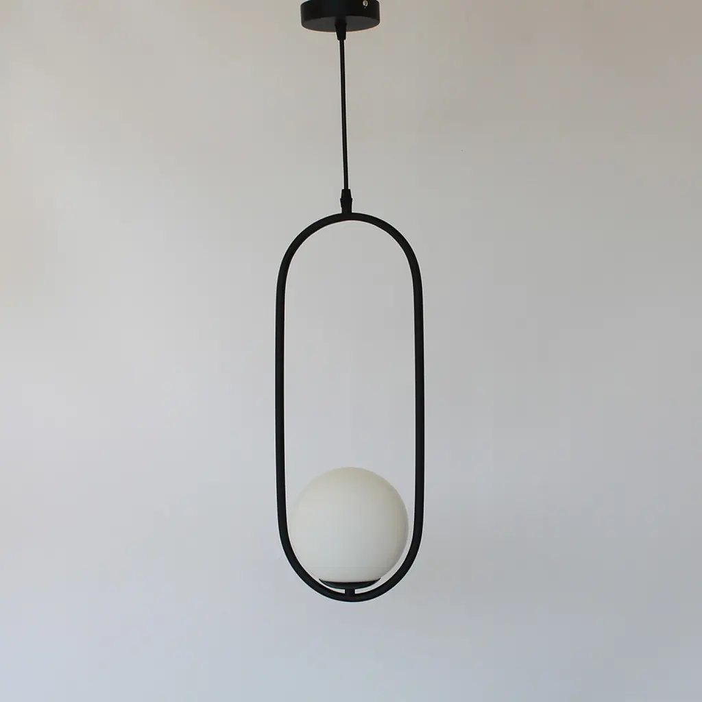 Підвісний світильник Friendlylight Hoop B Black FL3025 - фото 2
