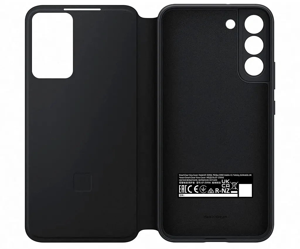 Чохол-книжка Samsung Galaxy S22 SM-G906 SM-G9060 S-View Flip Cover Black - фото 2