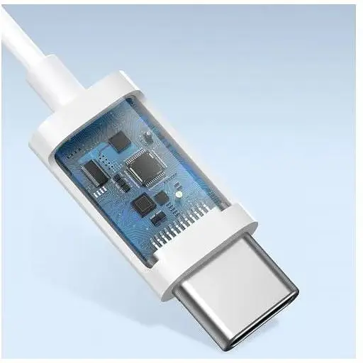 Наушники Baseus Encok Wired C17 (Type-C) white NGCR010002 - фото 5