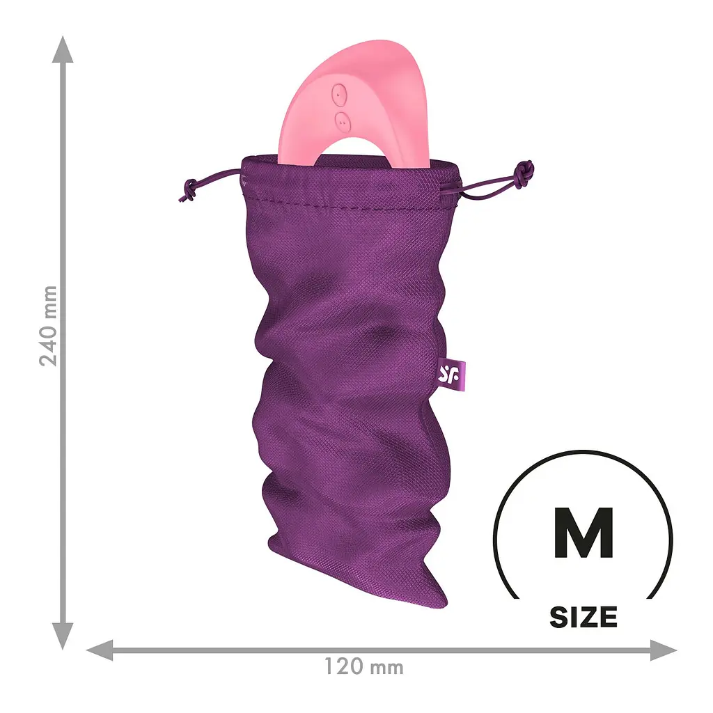 Мішечок для зберігання іграшок Satisfyer Treasure Bag M Violet Satisfyer IG059969; SX0547 98412