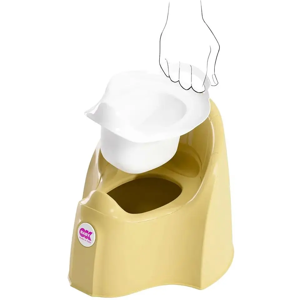 Горщик анатомічний OK Baby Pasha, жовтий - фото 3