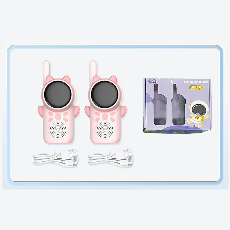 Дитяча рация Walkie Talkie D25 Pink - фото 4
