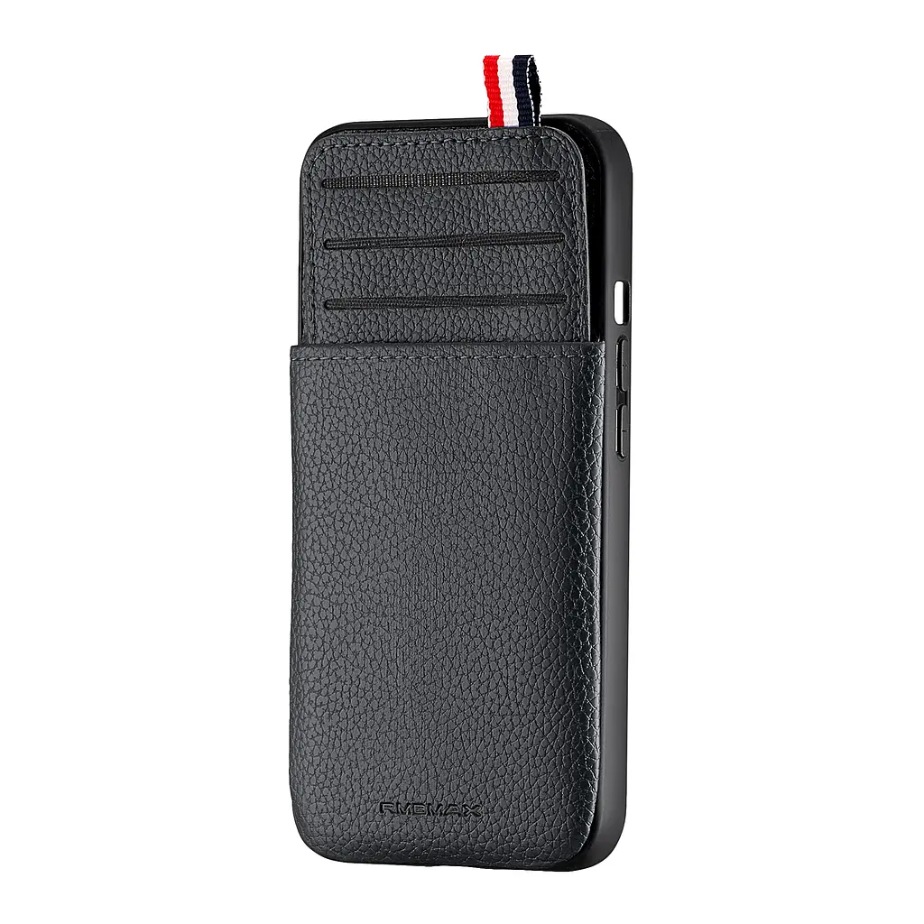 Чохол Jinduka Leather Pocket iPhone 13 Black - фото 4
