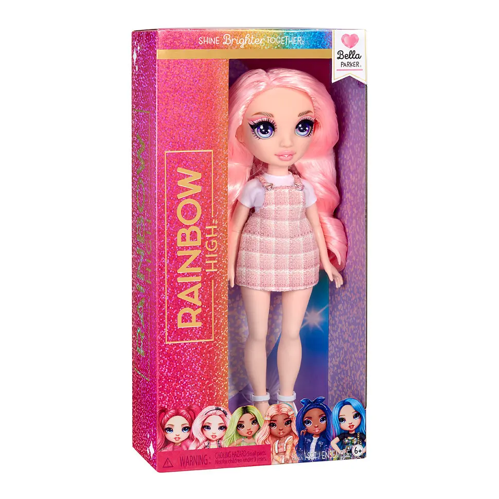 Дитяча лялька ігрова Белла Rainbow High 988670 серії "ОРР" S2 з артикуляцією - фото 4