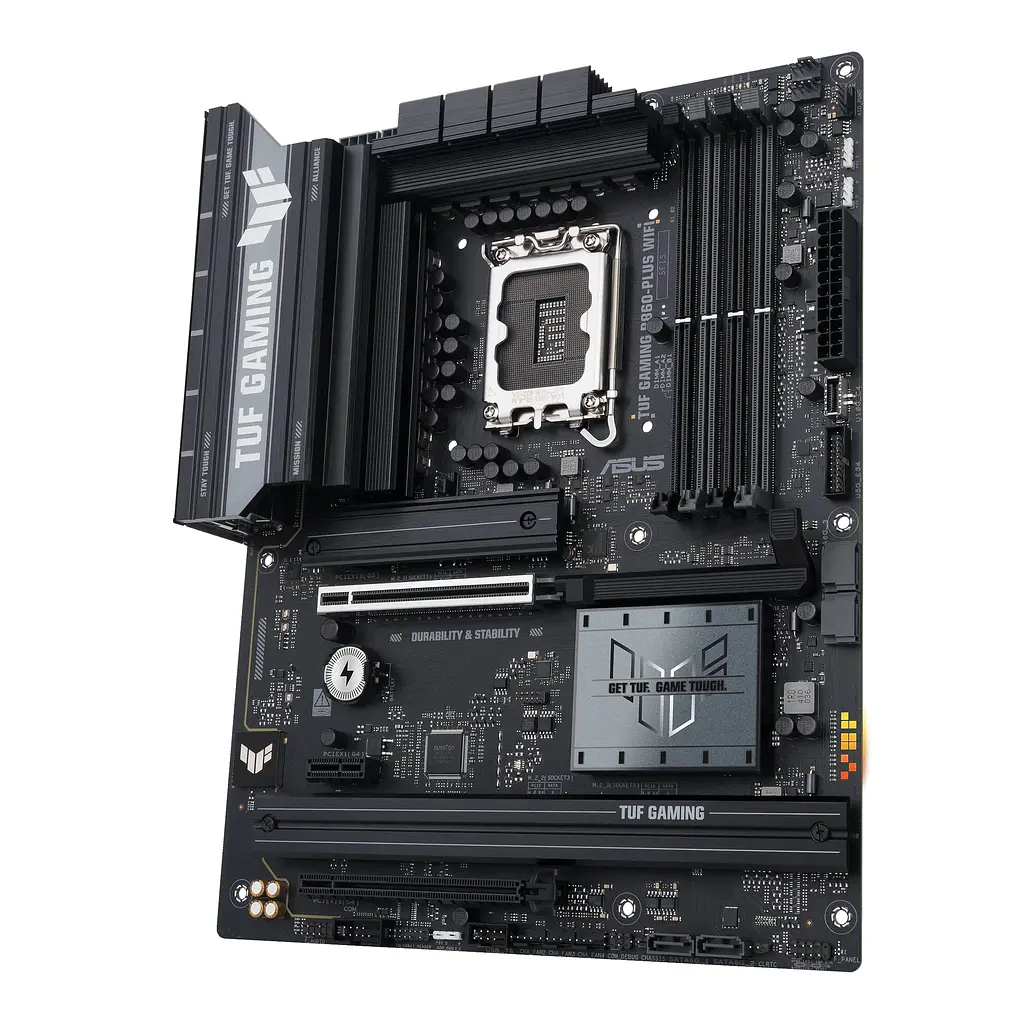 Материнская плата TUF GAMING B860-PLUS WIFI s1851 B860 2xDDR5 M.2 DP HDMI USB Type-C Wi-Fi BT A Asus teh0018934 - фото 5