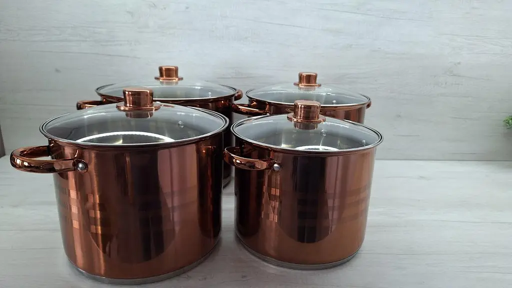 Набор кастрюль с крышками Royalty Line RL-SP8C из нержавеющей стали - фото 7