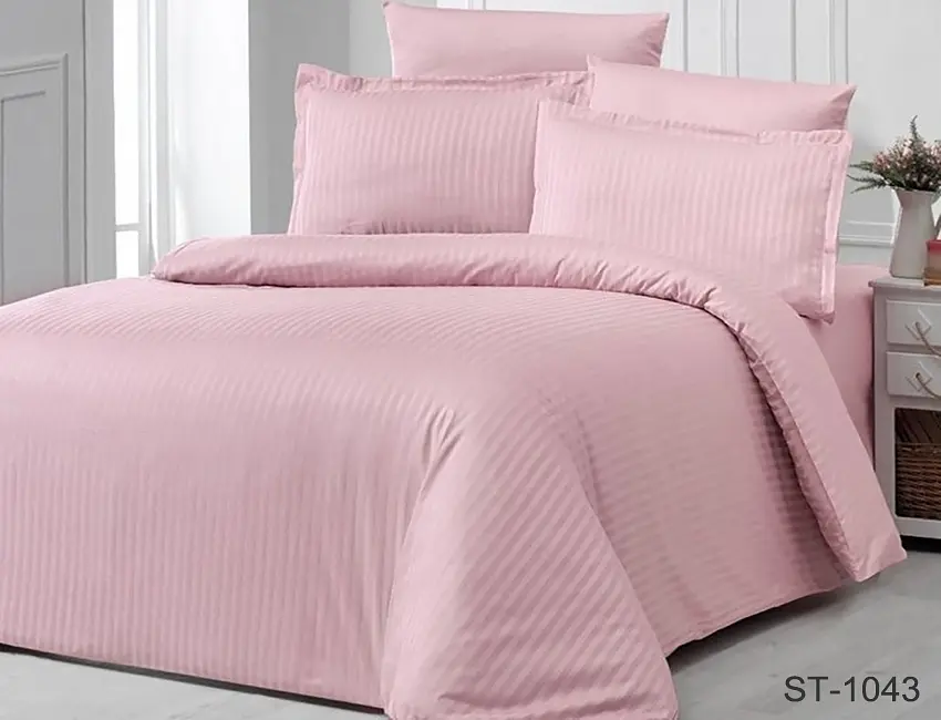 Комплект постільної білизни (LUXURY ST-1043) Євро TAG tekstil pbe0037495