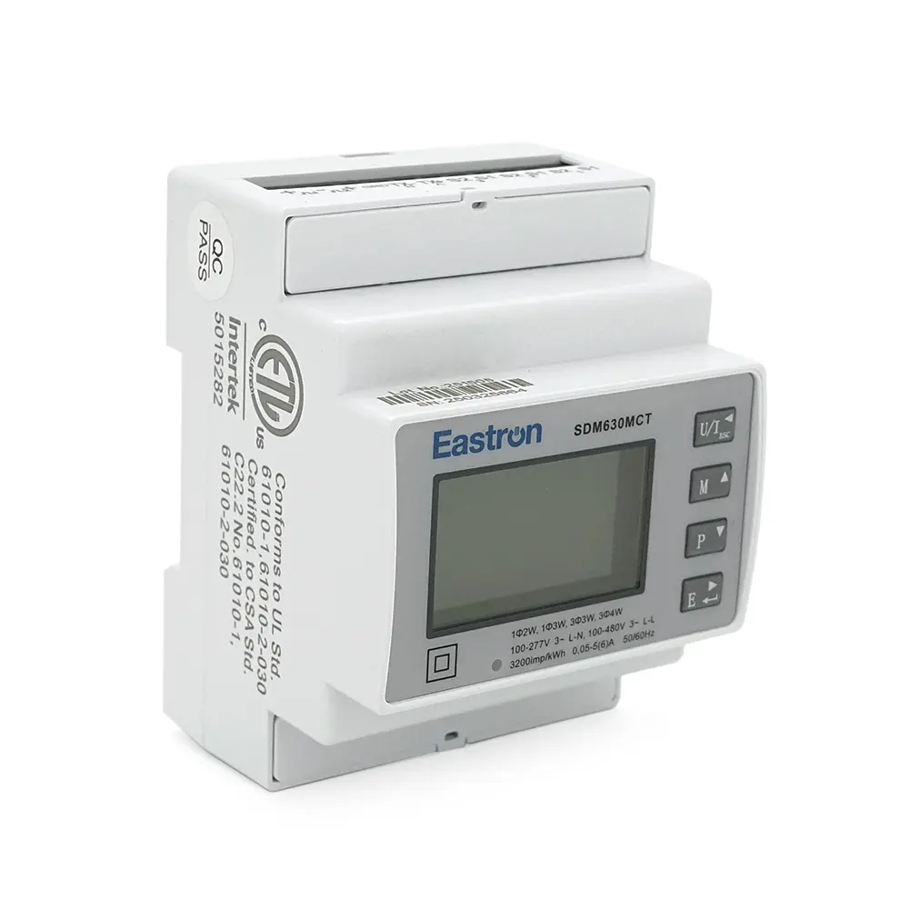 Счетчик-аналізатор мережі Eastron SDM 630MCT-ETL (ESCT-T36 500A/1A) - фото 2