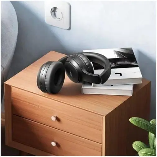 Беспроводные наушники XO BE41 накладные стерео черные 6920680851782 - фото 2