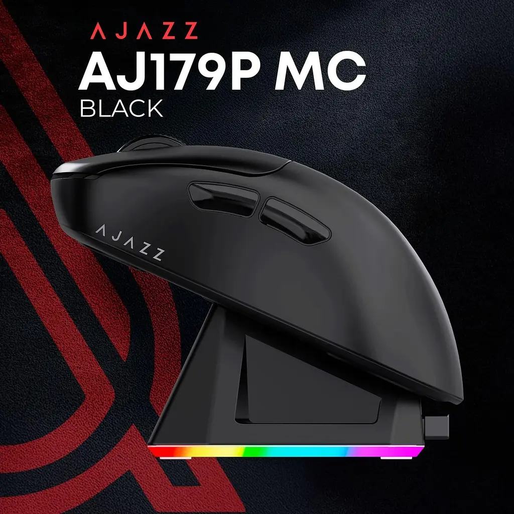 Миша Ajazz AJ179P MC Black (AJ179P-MC-B) - фото 7