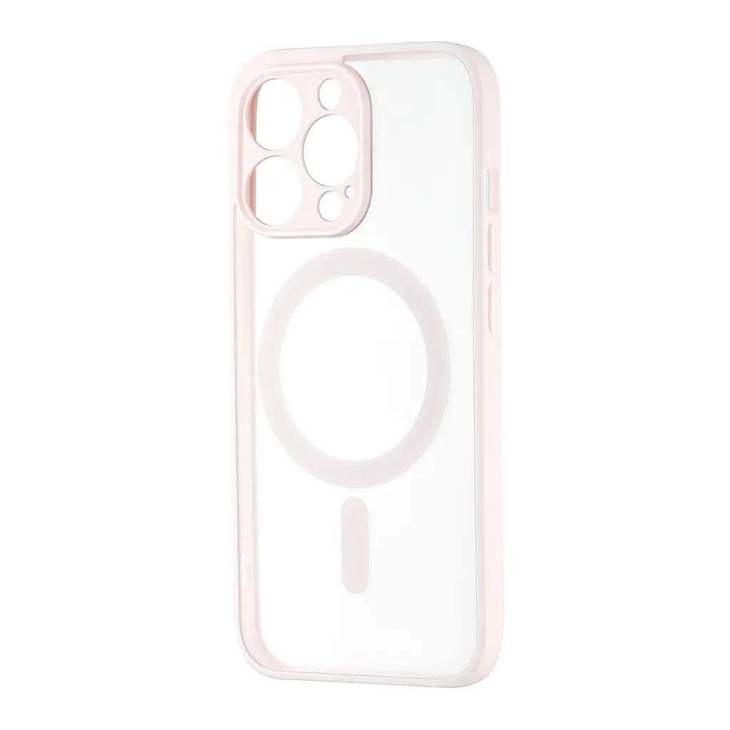 Чохол Color Edge with MagSafe (Protected Camera) iPhone 13 Pro Pink