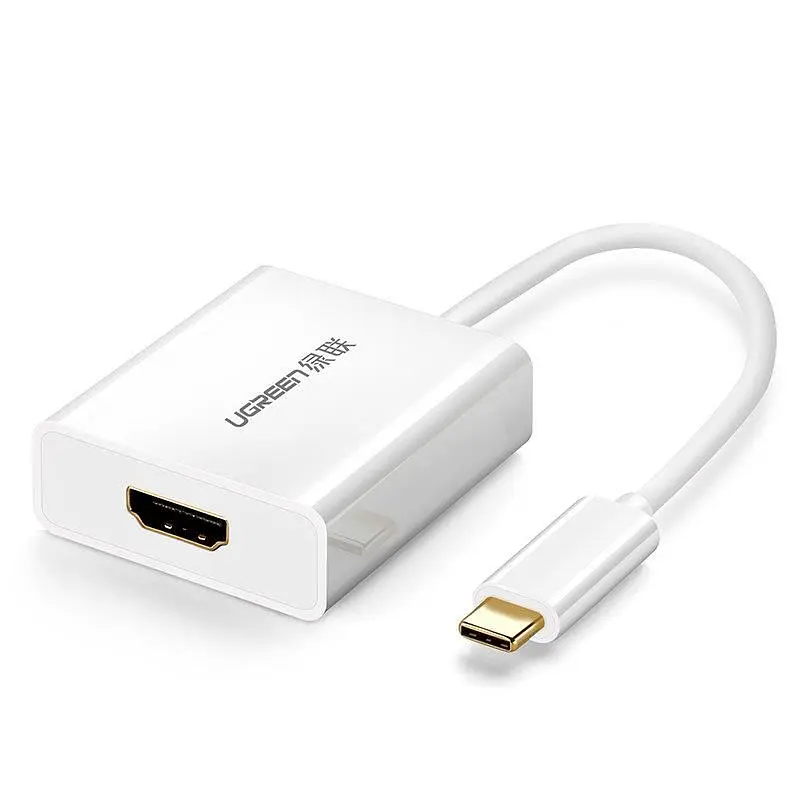 Адаптер Ugreen HDMI - USB Type-C (F/M), White (40273) - фото 2