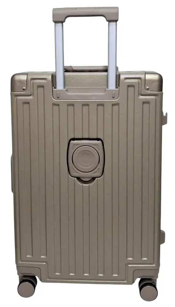 Валіза середня M Madisson Snowball 66503 M 64x43x26 см 100% полікарбонат на клямках Шампань - фото 7
