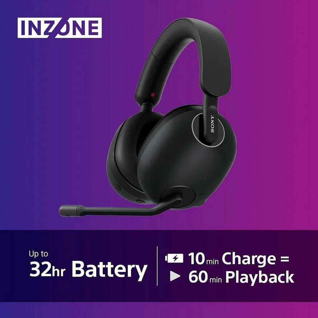 Ігрові навушники Sony Inzone H9 Black (WHG900NB.CE7) [109818] - фото 5
