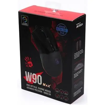 Комп'ютерна мишка A4Tech Bloody W90 Max Stone black (4711421955553) - фото 7