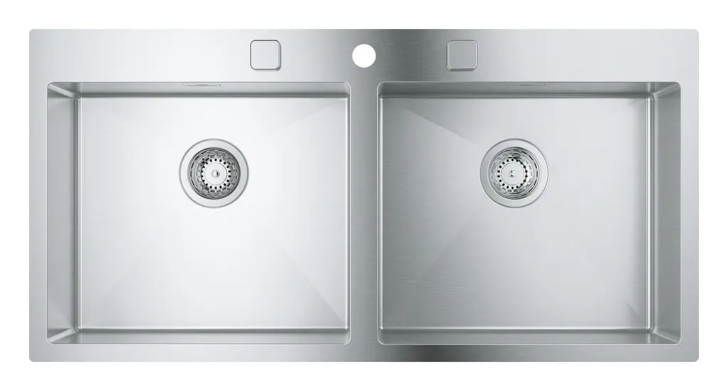 Кухонна мийка з нержавіючої сталі Grohe K800 31585SD1, Нержавіюча сталь - фото 2