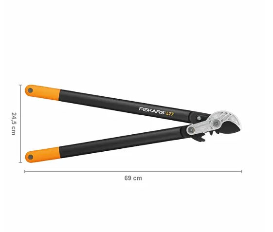 Великий контактний сучкоріз Fiskars PowerGear (L) L77 112580 (1000583) - фото 2