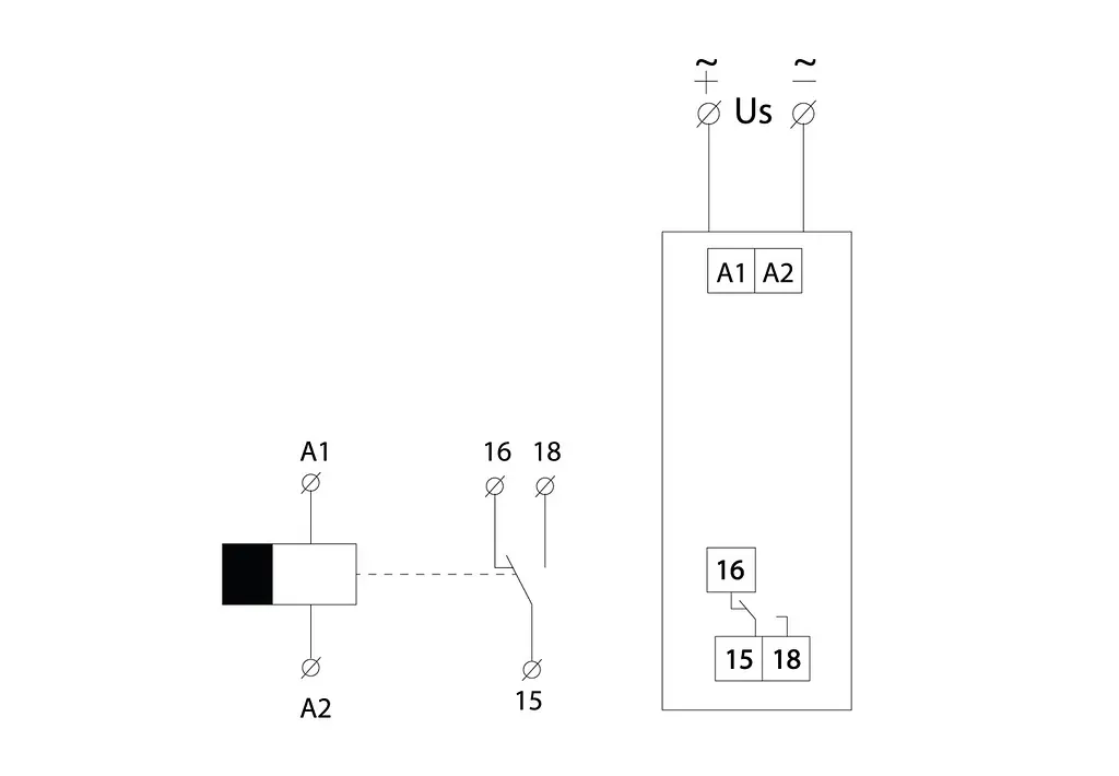 Реле часу затримки вимкнення без джерела живлення NTE9‑D AC/DC 12‑240V АСКО‑УКРЕМ (A0010240009) - фото 5