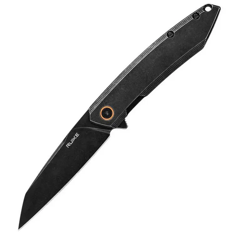 Ніж складаний туристичний Ruike P831S-SB/(8.5 см) 14C28N/3cr14n чорний