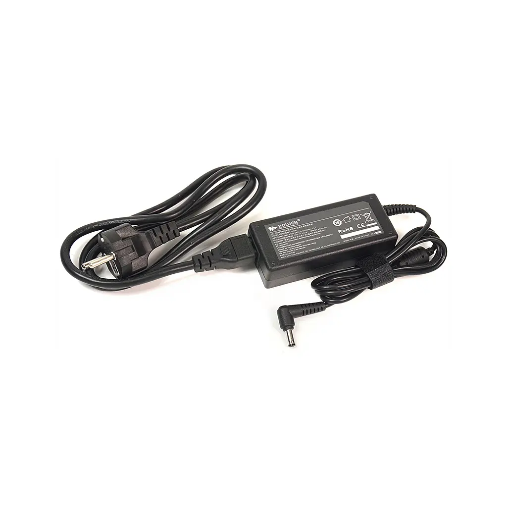 Блок живлення до ноутбуку PowerPlant ASUS 220V, 65W, 19V, 3.42A (4.0x1.35) (AS65F4014)