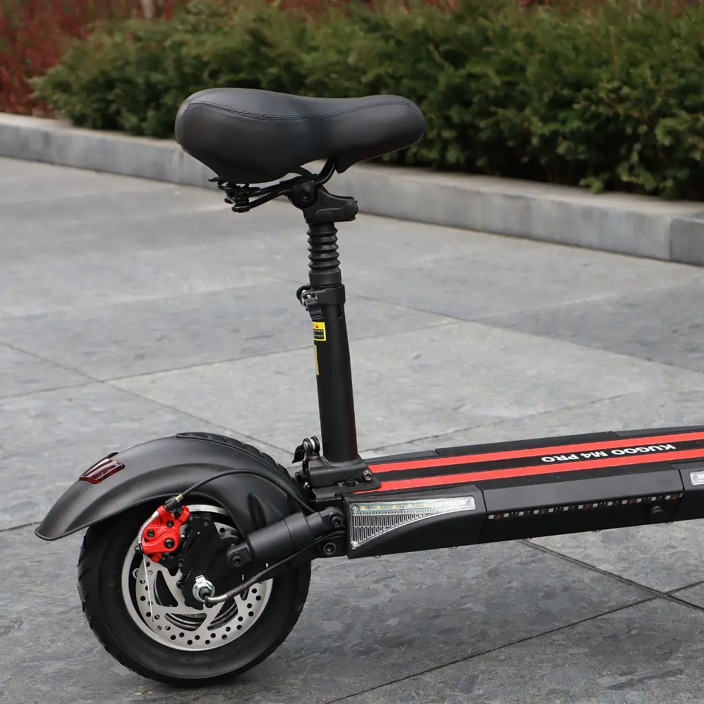 Электросамокат KUGOO M4 PRO 48V 1000W (усиленный аккумулятор 18Ah) с сиденьем - фото 10