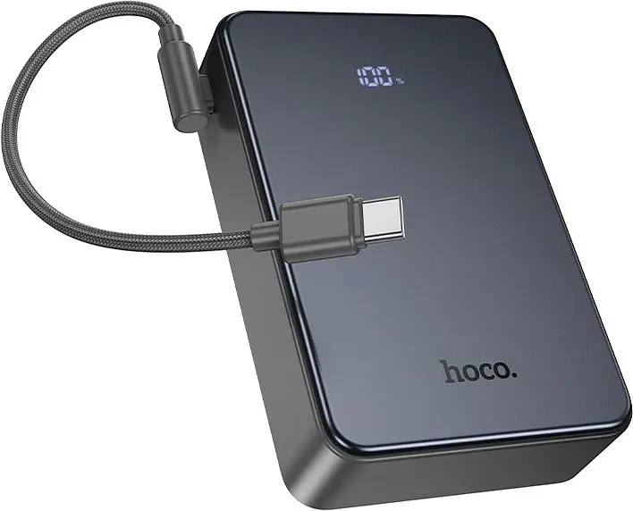 Портативний акумулятор Hoco J170A Starlight 22.5W 20000mAh grey - фото 3