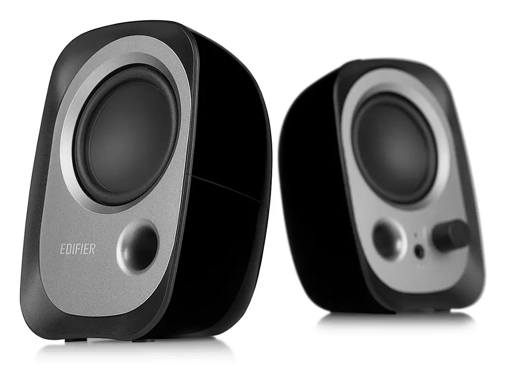 Комп'ютерні колонки Edifier R-12-U 4W USB AUX Black - фото 2