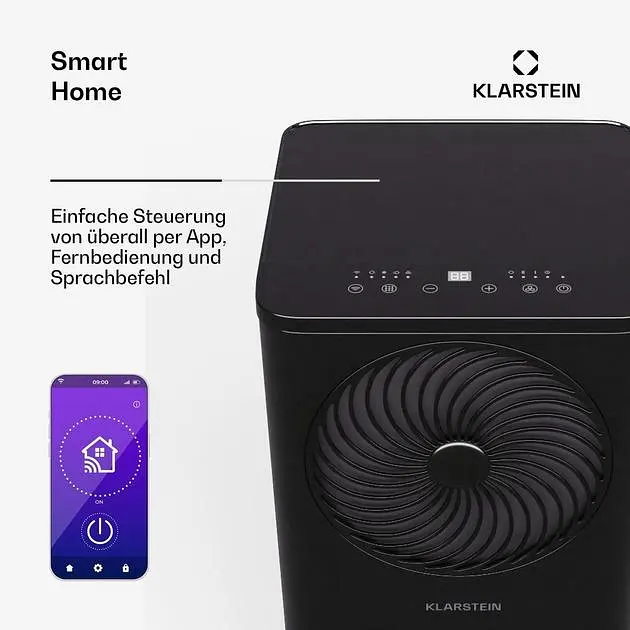 Кондиціонер мобільний Klarstein Aero Ring (10046098) - фото 7