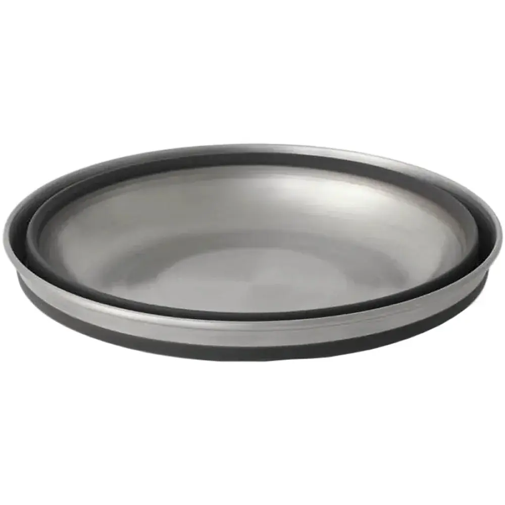 Миска Sea To Summit Detour Stainless Steel Collapsible Bowl L Beluga Black - фото 2