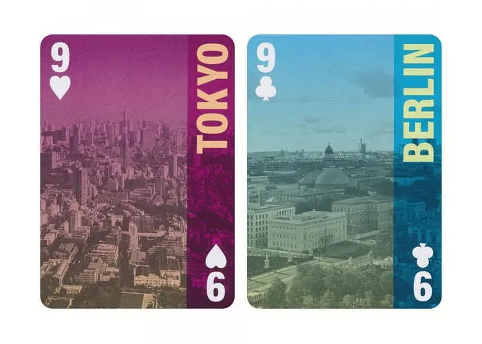 Карты игральные United States Playing Card Company Bicycle Cities of the World - фото 6