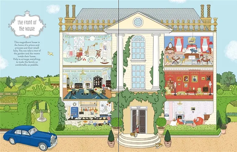 Royal Doll's House Sticker Book – Struan Reid, англ. мова (9781409564300) - фото 3